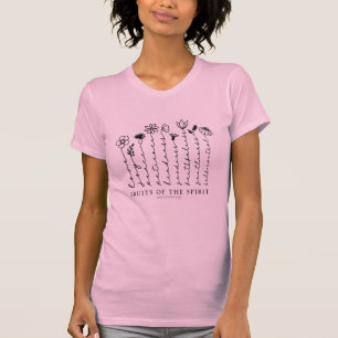 Frutas del espíritu salvaje, camiseta cristiana