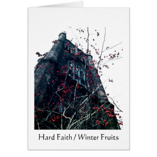 Frutas duras de la fe/del invierno