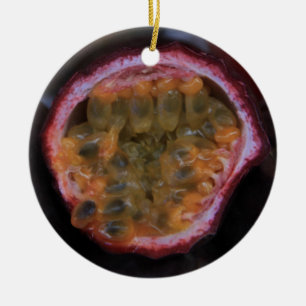 Frutas en un mercado provenzal adorno navideño