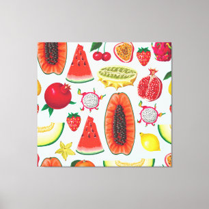 Frutas Exóticas: Impresión a la moda sin problemas