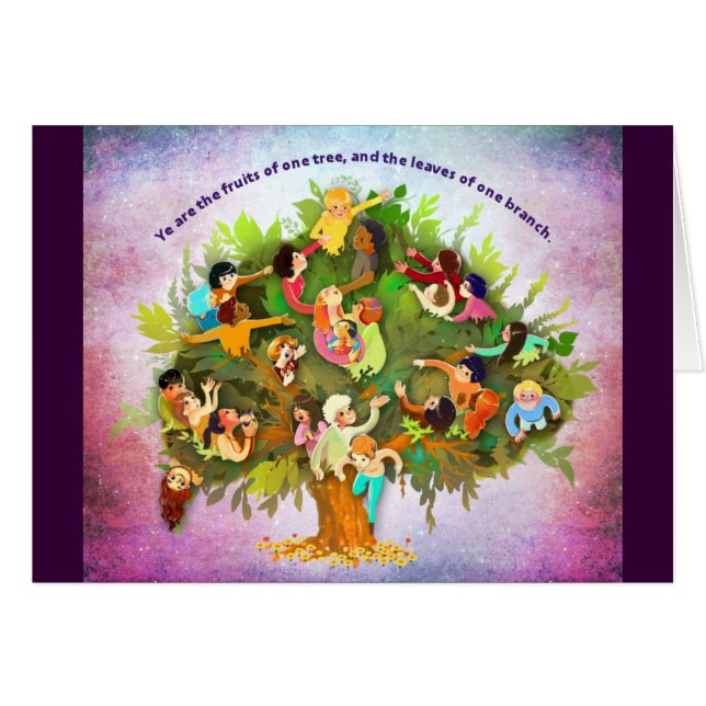 Frutas un árbol (Anverso (Horizontal))