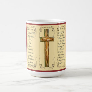 Frutas y regalos de la taza del Espíritu Santo