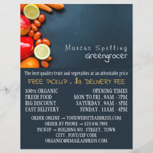 Frutas y verduras, publicidad de Greengrocer