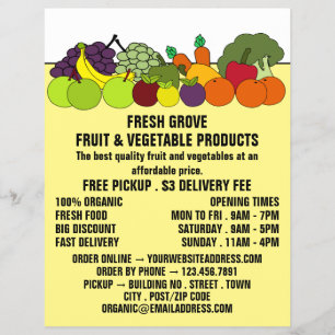 Frutas y verduras, publicidad de Greengroers