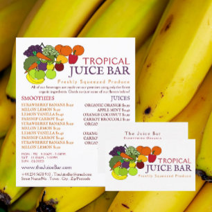 Frutas y Verduras, Publicidad de Juguería