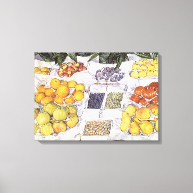 Frutería de Gustave Caillebotte, Arte Antiguo (Anverso)