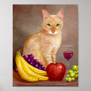 Fruto de arte del gato Creaciones de vino