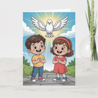Fruto del Espíritu: Tarjeta infantil de bondad