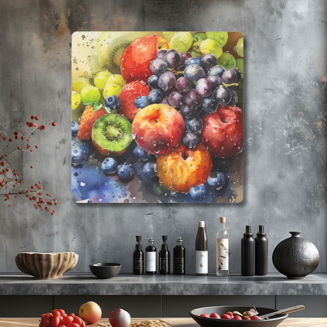 Frutos arte mural Metalizado (Subido por el creador)