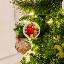 Frutos de invierno - Ornamento cerámico