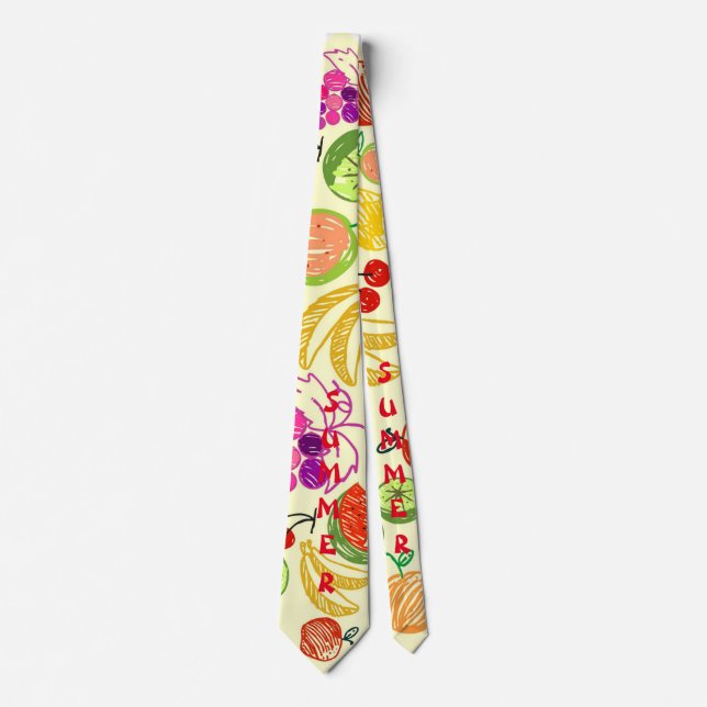 Frutos de verano corbata fiesta (Anverso)