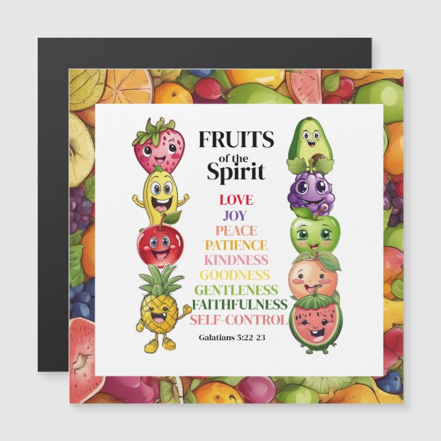 Frutos del espíritu (Anverso/Reverso)