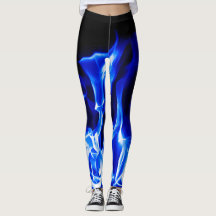 Fuego azul legging