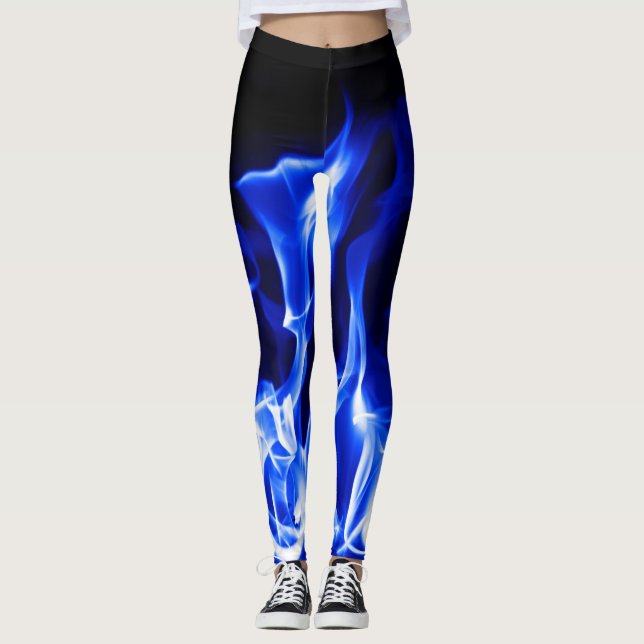 Fuego azul legging (Anverso)