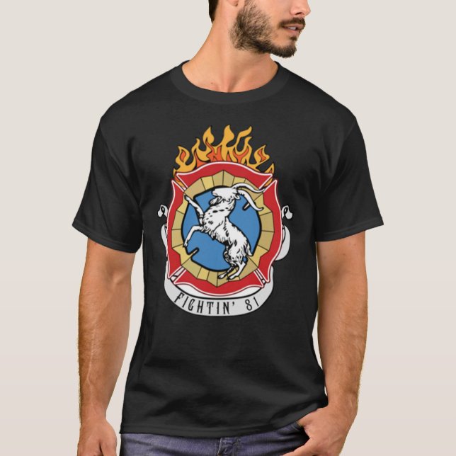 FUEGO DE CHICAGO - CAMIÓN 81 - Camiseta clásica LO (Anverso)