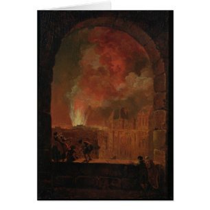 Fuego en la ópera del Palais Royal