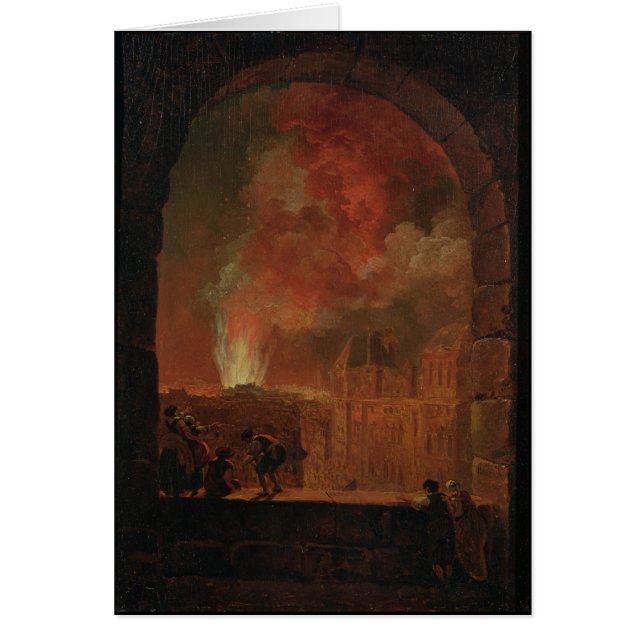 Fuego en la ópera del Palais Royal (Frente)