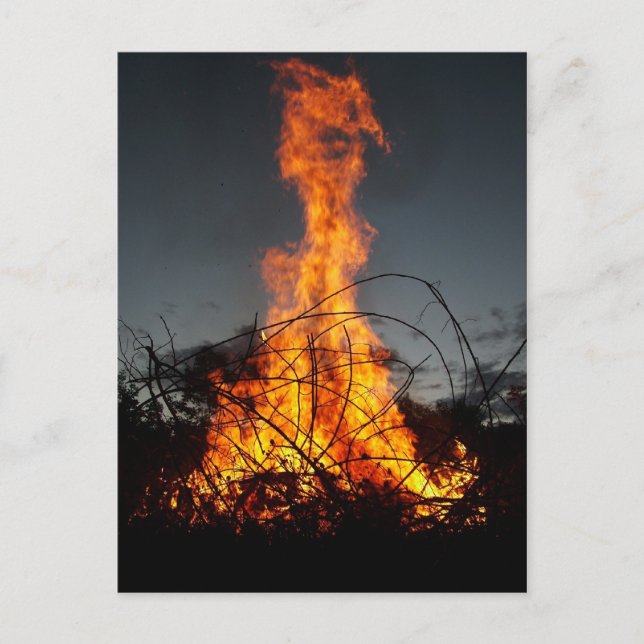 Fuego en postales (Anverso)