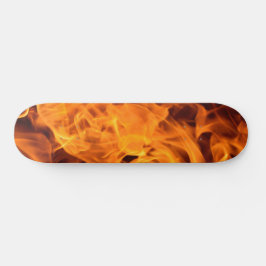¡Fuego! Flames Skate Deck Skateboard o Wall Art