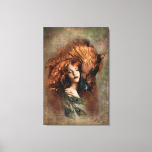 FUEGO - Lienzo envuelto