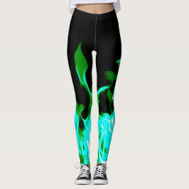 Fuego verde legging