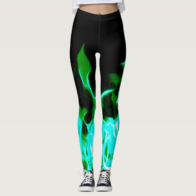Fuego verde legging (Anverso)