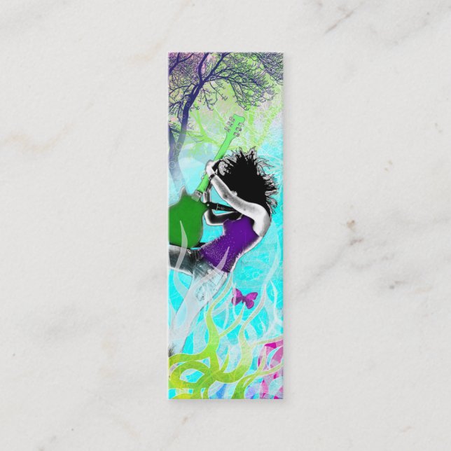 Fuego verde - tarjeta flaca (Anverso)