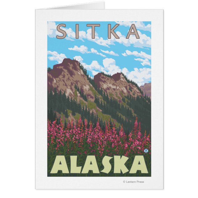 Fuego y Montañas - Sitka, Alaska (Frente)