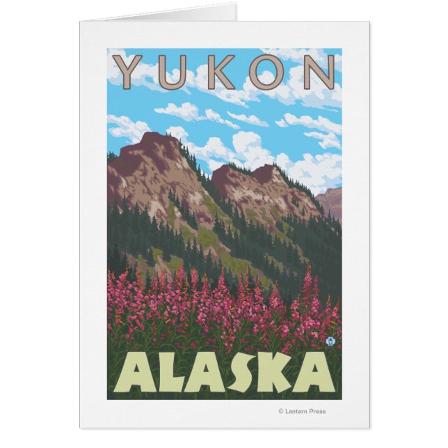 Fuego y Montañas - Yukón, Alaska (Frente)