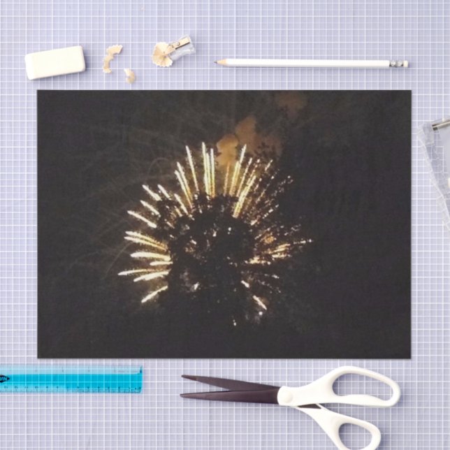 Fuegos artificiales 10 papel tisular (Artesanía)