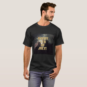 Fuegos artificiales 18 4 de julio hombres camisa n