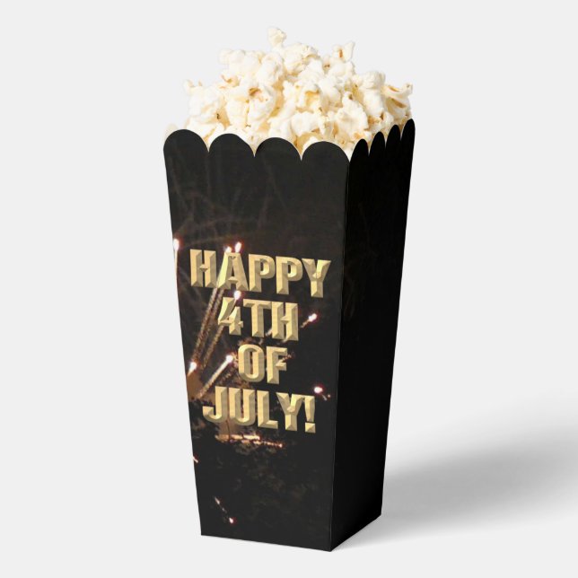 Fuegos artificiales 5 4 de julio cajas de palomita (apareció)