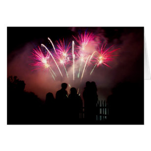 Fuegos artificiales de la familia