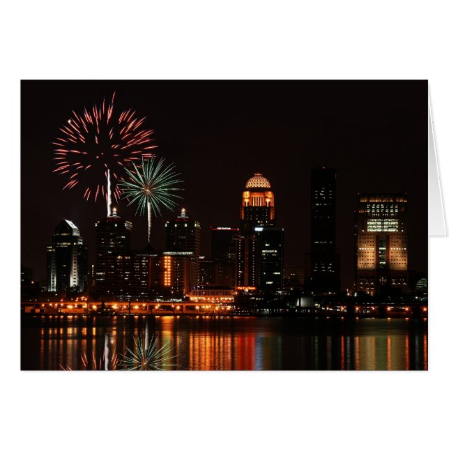 Fuegos artificiales de Louisville (Anverso (Horizontal))