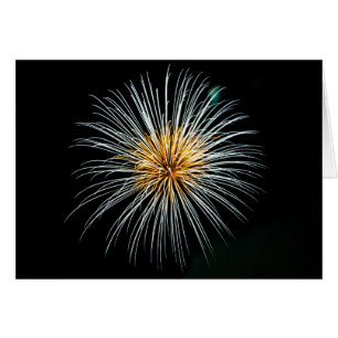 Fuegos artificiales de oro