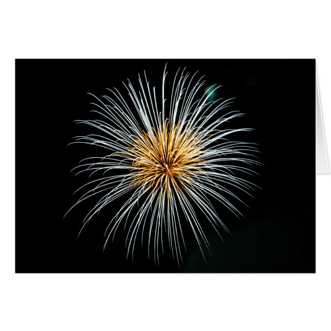 Fuegos artificiales dorados (Anverso (Horizontal))