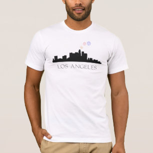 Fuegos artificiales sobre las camisetas del