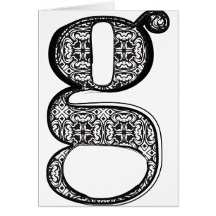 Fuente de la moda, letra g