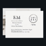 Fuente de máquina de escribir Tarjeta de cumpleaño<br><div class="desc">Papel de carta para eventos modernos y elegantes que se puede utilizar para cualquier ocasión. Edite el texto según sus necesidades.
___________________________________________________________________________
Para obtener ayuda,  artículos coincidentes o diseño personalizado SIGA esta tienda y CONTACTE a Leah a través de la pestaña de abajo.</div>