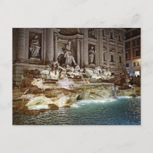 Fuente de Trevi - Roma, Italia Postal