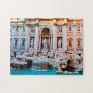 Fuente de Trevi Roma. Rompecabezas