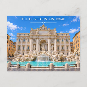 Fuente de Trevi Roma Tarjeta Postal Diurna