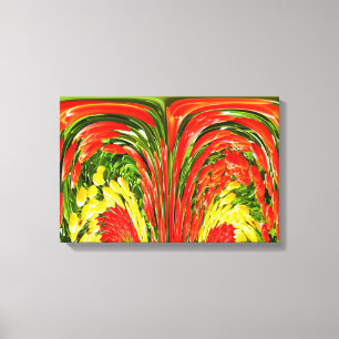 Fuente de tulipanes arte