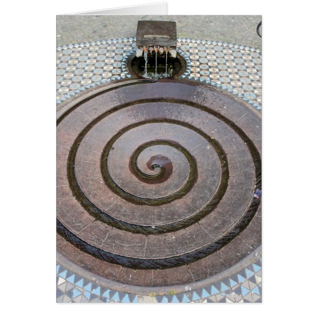 Fuente del Agua - Tarjeta Koln, Alemania (Colonia) (Frente)