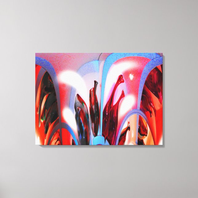 Fuente del arte del vidrio (Anverso)