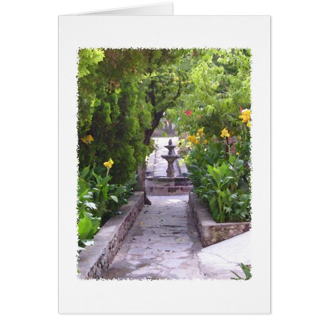 Fuente del Jardín Mexicano (Frente)