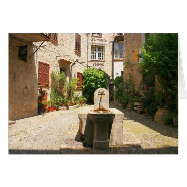 Fuente del patio (Anverso (Horizontal))