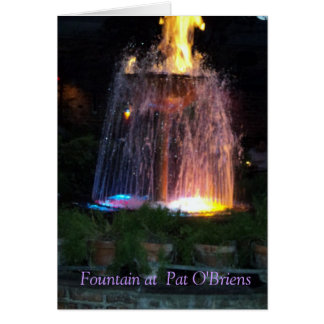 Fuente en Pat O'Briens New Orleans