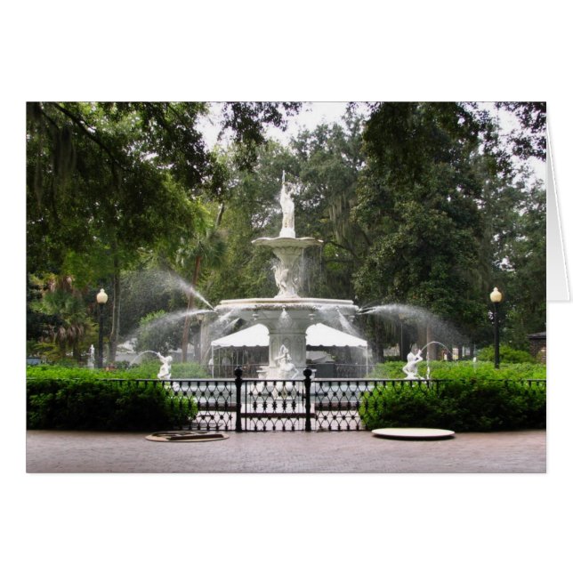 Fuente Forsyth Park (Anverso (Horizontal))