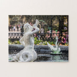 Fuente Forsyth Park | Rompecabezas de Savannah